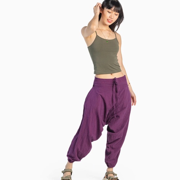 WINTER SAVANNAH HAREM PANTS - Picture 4 of 10